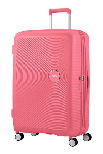 American Tourister Cestovní kufr Soundbox Spinner EXP 97/110 l - světle růžová