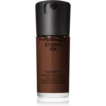 MAC Cosmetics Studio Fix Fluid SPF 15 24HR Matte Foundation + Oil Control zmatňujúci make-up SPF 15 odtieň NC65 30 ml