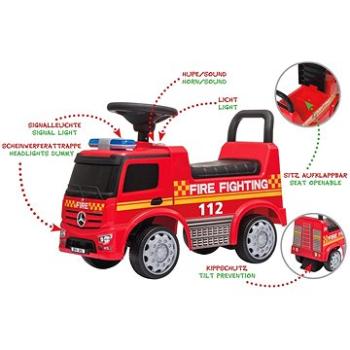 Jamara Push-Car Mercedes-Benz Antos Fire Truck (4042774463878)