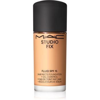 MAC Cosmetics Studio Fix Fluid SPF 15 24HR Matte Foundation + Oil Control Mini zmatňujúci make-up SPF 15 odtieň NC20 15 ml