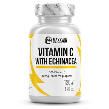 MAXXWIN Vitamín C 500 mg + echinacea 120 kapsúl