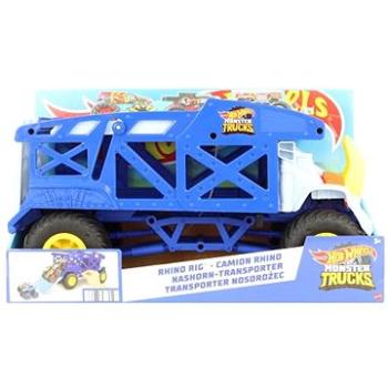 Hot Wheels Monster Trucks Nosorožia preprava Truckov (194735036059)