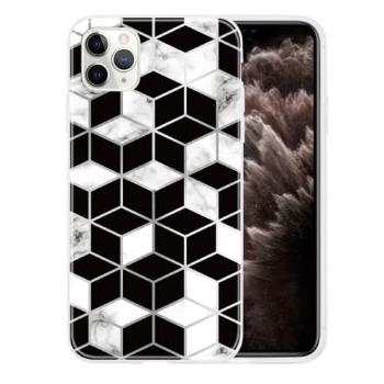 GEOMETRIC ART TPU Ochranný kryt Apple iPhone 11 Pro Max  MARBLE CUBE