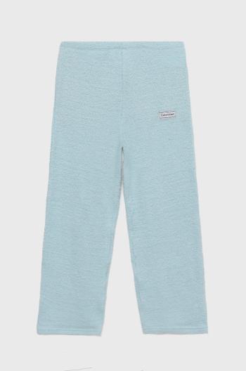 Detské pyžamové nohavice Calvin Klein Underwear jednofarebná