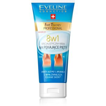 Eveline Cosmetics Foot Therapy krém na popraskané päty 8 v 1 100 ml