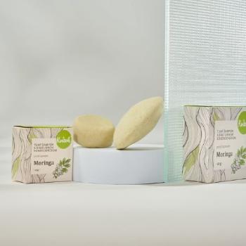 Kvitok tuhý šampón proti lupinám Moringa 25 g