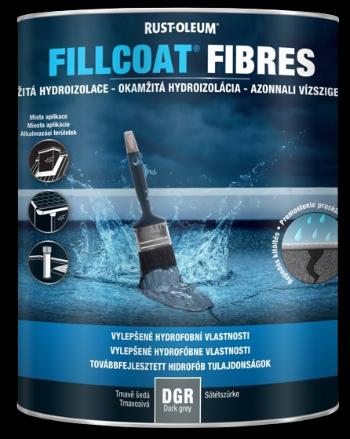 FILLCOAT FIBRES - Okamžitá oprava trhlín a netesností dark grey 1 L