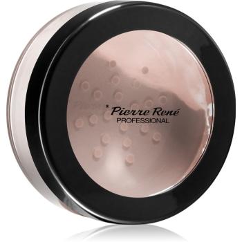 Pierre René Professional Natural Glow rozjasňujúci sypký púder odtieň Pink 10 g