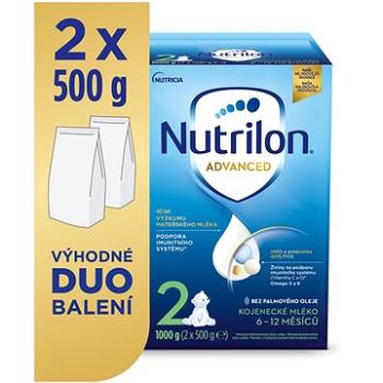 Nutrilon 2 Advanced pokračovacie dojčenské mlieko 1 kg, 6+ (5900852055188)