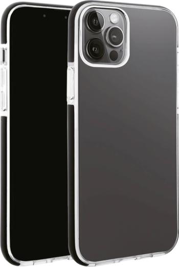 Vivanco Rock Solid zadný kryt na mobil Apple iPhone 13 Pro Max priehľadná, čierna