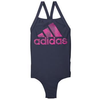 adidas  Plavky jednodielne BIG LOGO SUIT  Námornícka modrá