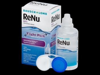 Roztok ReNu MPS Sensitive Eyes Flight pack 100 ml
