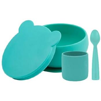 MINIKOIOI set na stolovanie BLW I, Aqua Green (8681176332571)