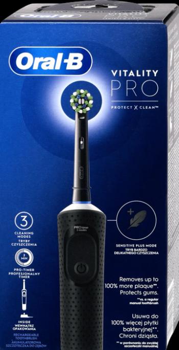 ORAL-B Elektrická zubná kefka D103 black Vitality