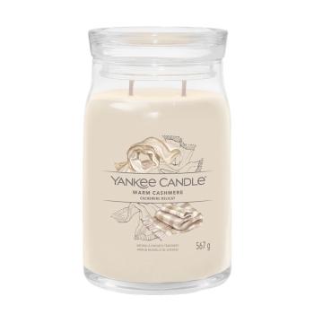 Yankee Candle Signature veľká sviečka Warm Cashmere