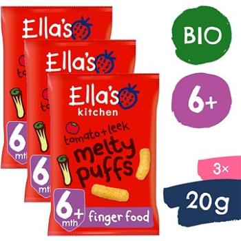 Ellas Kitchen BIO chrumky rajčina a pór (3× 20 g) (8594200262914)