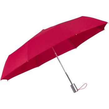 Samsonite Skládací automatický deštník Alu Drop S Safe 3 - fuchsiová