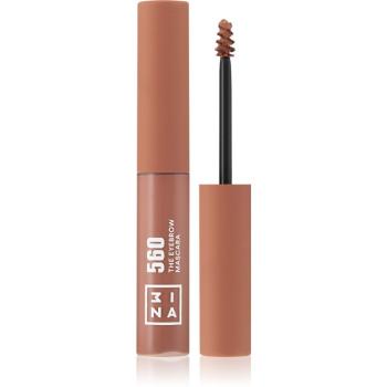 3INA The Eyebrow Mascara riasenka na obočie odtieň 560 Dark blond 4 ml