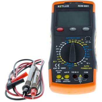 RDM 8001 Digitálny multimeter RETLUX