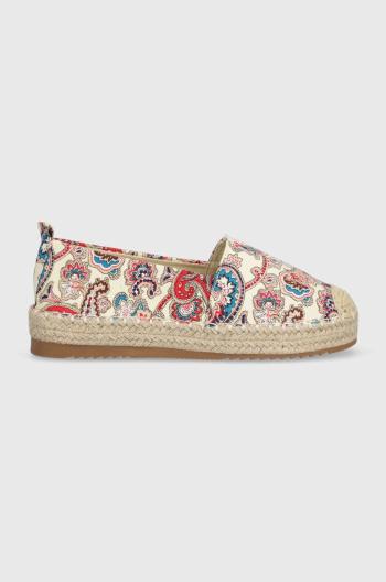 Espadrilky Answear Lab béžová farba