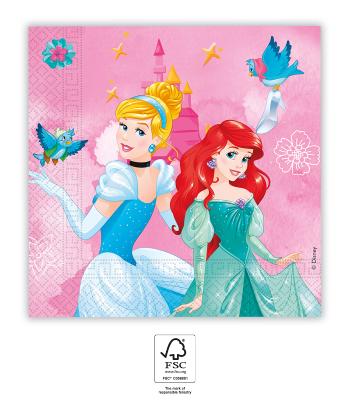 Procos Servítky - Disney Princezné 20 ks 33 x 33 cm