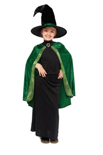 Amscan Detský kostým - Profesorka McGonagallová (Harry Potter) Veľkosť - deti: 6 - 8 rokov
