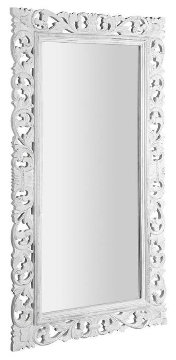 SAPHO - SCULE zrkadlo v ráme, 80x150cm, biela Antique IN328