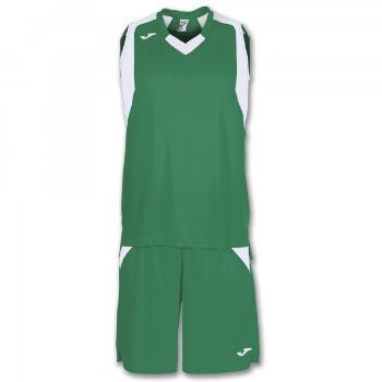 SET FINAL GREEN-WHITE SLEEVELESS 6XS-5XS