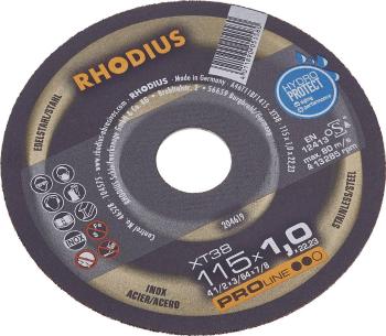 Rhodius FT38 TOP 205601 rezný kotúč rovný  115 mm 22.23 mm 1 ks