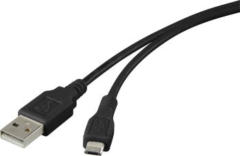 Renkforce #####USB-Kabel #####USB 3.2 Gen1 (USB 3.0 / USB 3.1 Gen1) #####USB-A Stecker, #####USB-Micro-B Stecker 1.00 m