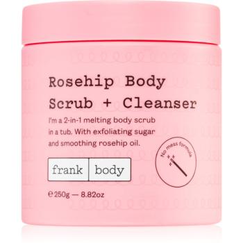 Frank Body Rosehip čistiaci telový peeling 2 v 1 250 g