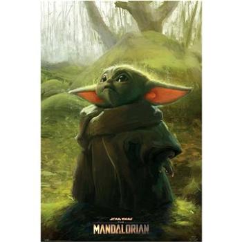 The Mandalorian - The child art   - plagát (8435497257392)