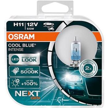OSRAM H11 Cool Blue Intense Next Generation, 12 V, 55 W, PG19-2, Duobox (64211CBN-HCB)