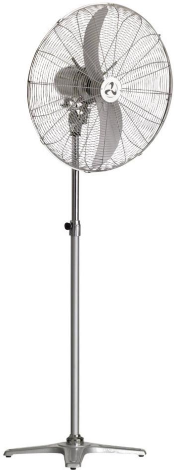 CasaFan WM2 Stand Eco stojanový ventilátor 123 W (Ø x v) 65 cm x 158 cm striebornosivá, chróm (lesklý)