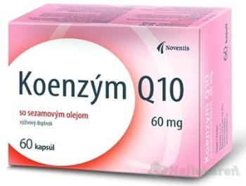 Noventis koenzym q10 60 mg se sezamovým olejem 60 cps.