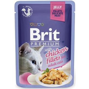 Brit Premium Cat Delicate Fillets in Jelly with Chicken 85 g (8595602518463)