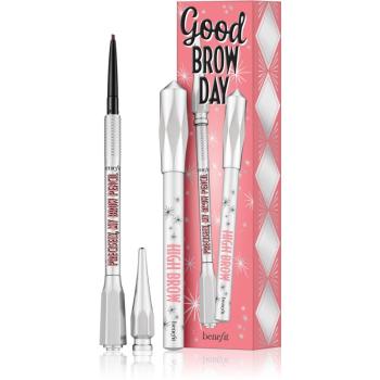 Benefit Good Brow Day sada pre dokonalé obočie odtieň 4 Warm Deep Brown