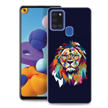 MY ART Ochranný kryt Samsung Galaxy A21s LION (246)