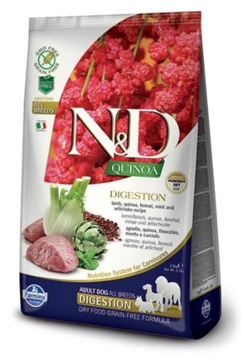 Farmina N&D dog QUINOA (GF) adult all breed, digestion, lamb 2,5kg