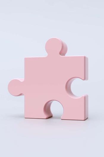 Dekoratívna váza Fluid Market Pink Puzzle Vase