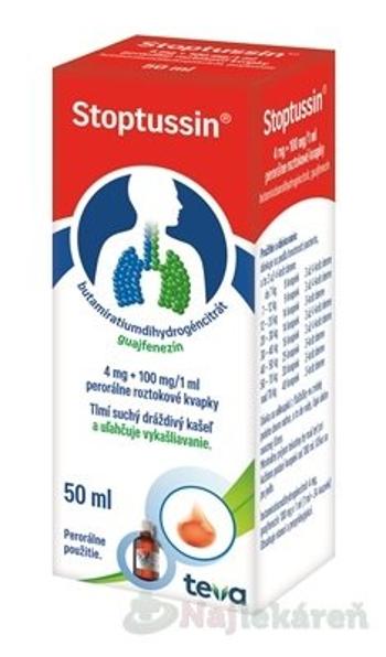 STOPTUSSIN kvapky na dráždivý kašel 50ml