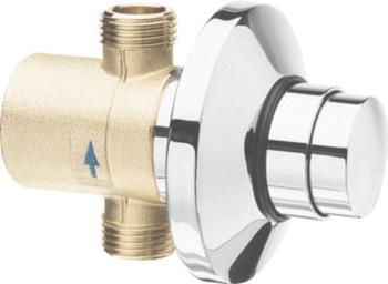 SILFRA - QUIK samouzatvárací podomietkový sprchový ventil, chróm QK15051