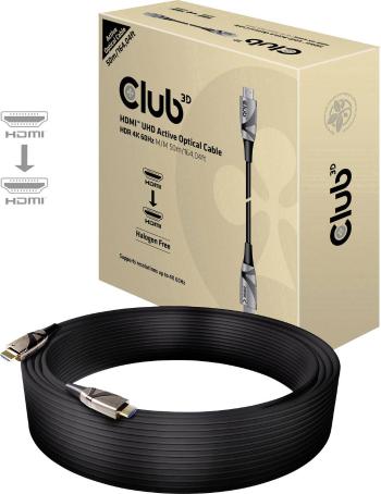 club3D HDMI prepojovací kábel #####HDMI-A Stecker, #####HDMI-A Stecker 50.00 m čierna CAC-1391 bez halogénov, high speed