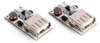 Whadda WPM403 DC-DC-Boost-Modul / (2,5 V-5 V) 600 MA na USB 5 V (2 kusy)