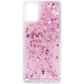iWill Glitter Liquid Heart Case pre Samsung Galaxy M31s (DIP123_57)