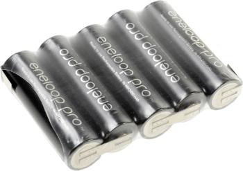 Panasonic eneloop Pro Reihe F1x5 akupack - sada nabíjacích batérií 5x mignon (AA) spájkovacia špička v tvare Z Ni-MH 6 V