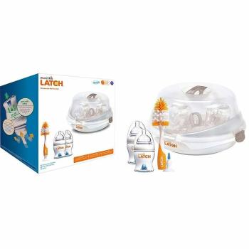 MUNCHKIN LATCH,  Set Dojčenských fliaš 120ml (2ks) so sterilizátorom, od 0m+