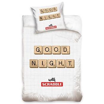 CARBOTEX obojstranné Scrabble dobrú noc 140 × 200 cm (5904302507807)