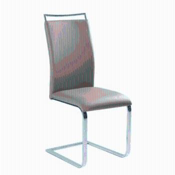 Jedálenská stolička,  svetlohnedá, BARNA NEW P3, poškodený tovar