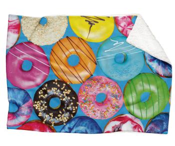 Deka Donuts (Rozmer: 150 x 120 cm, Podšitie baránkom: ÁNO)